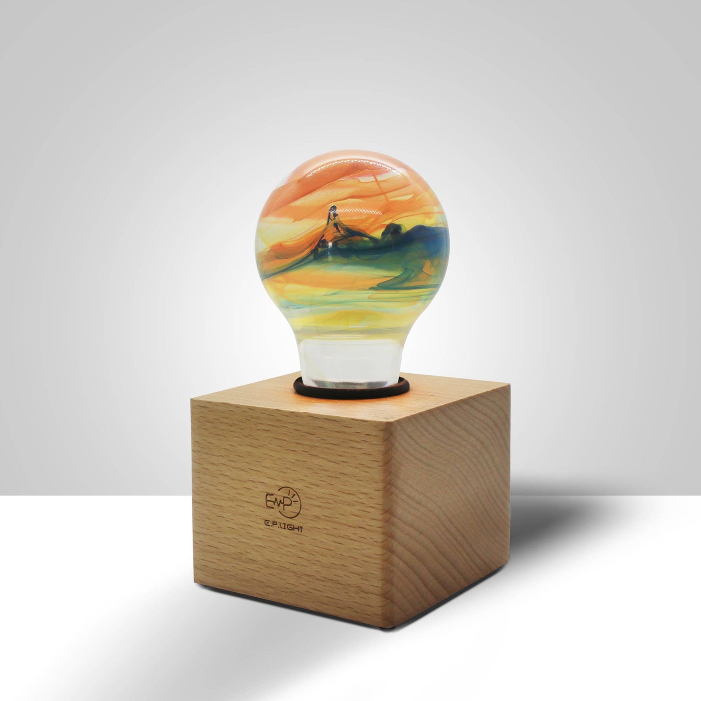 Resin Led Bulb // Solar System