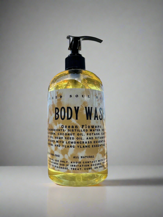 Clean Body Wash - Ocean Flowers