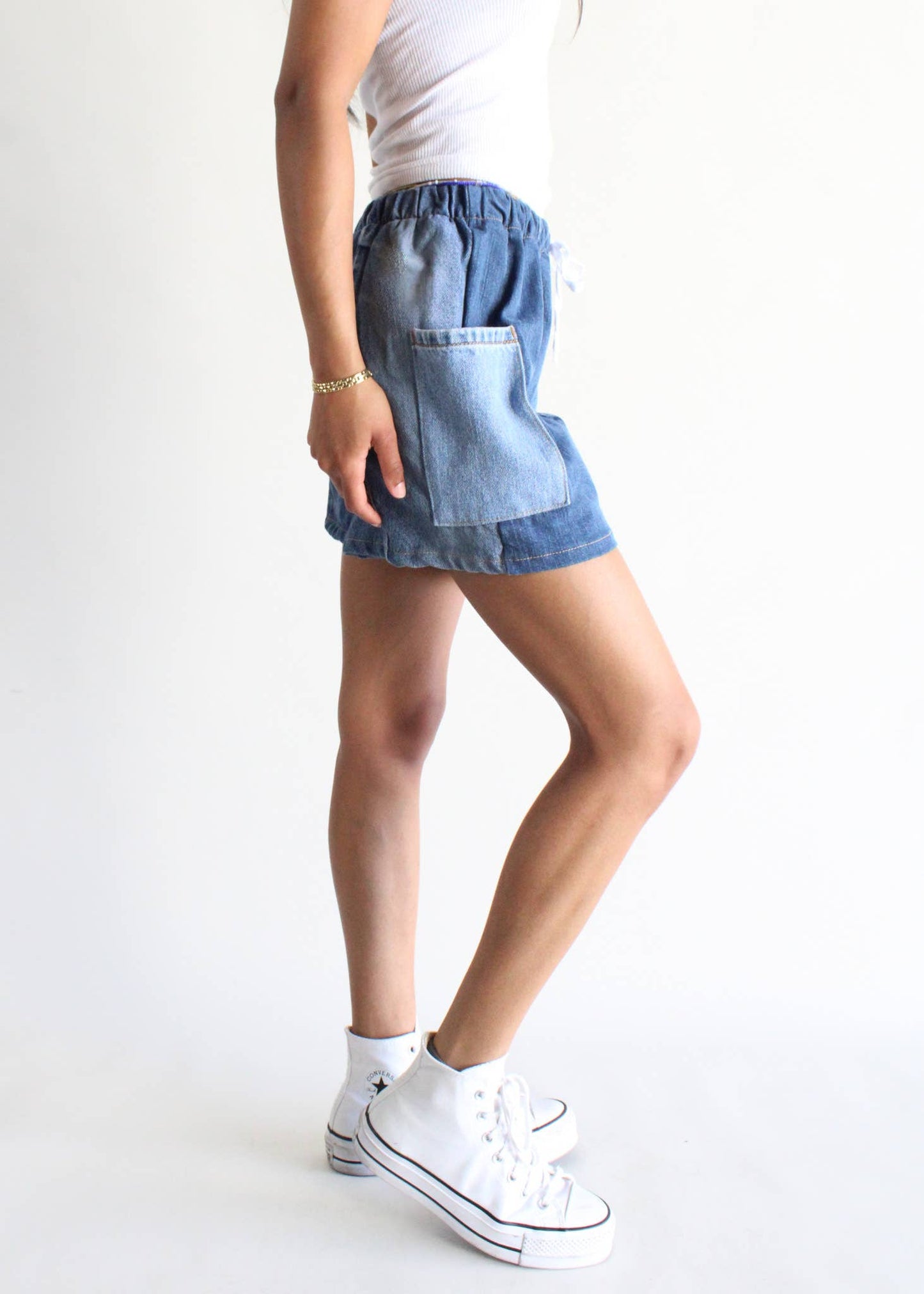 90's Vintage Denim Short