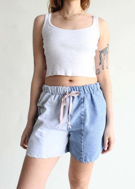90's Vintage Denim Short