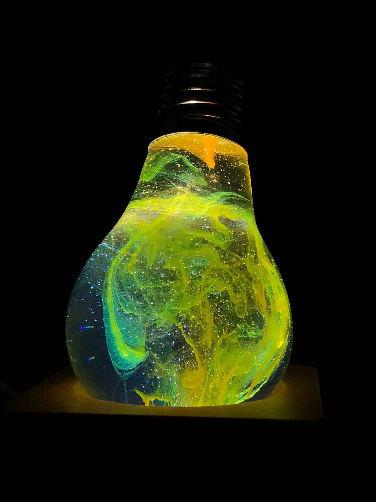 Resin Led Bulb // Galaxy