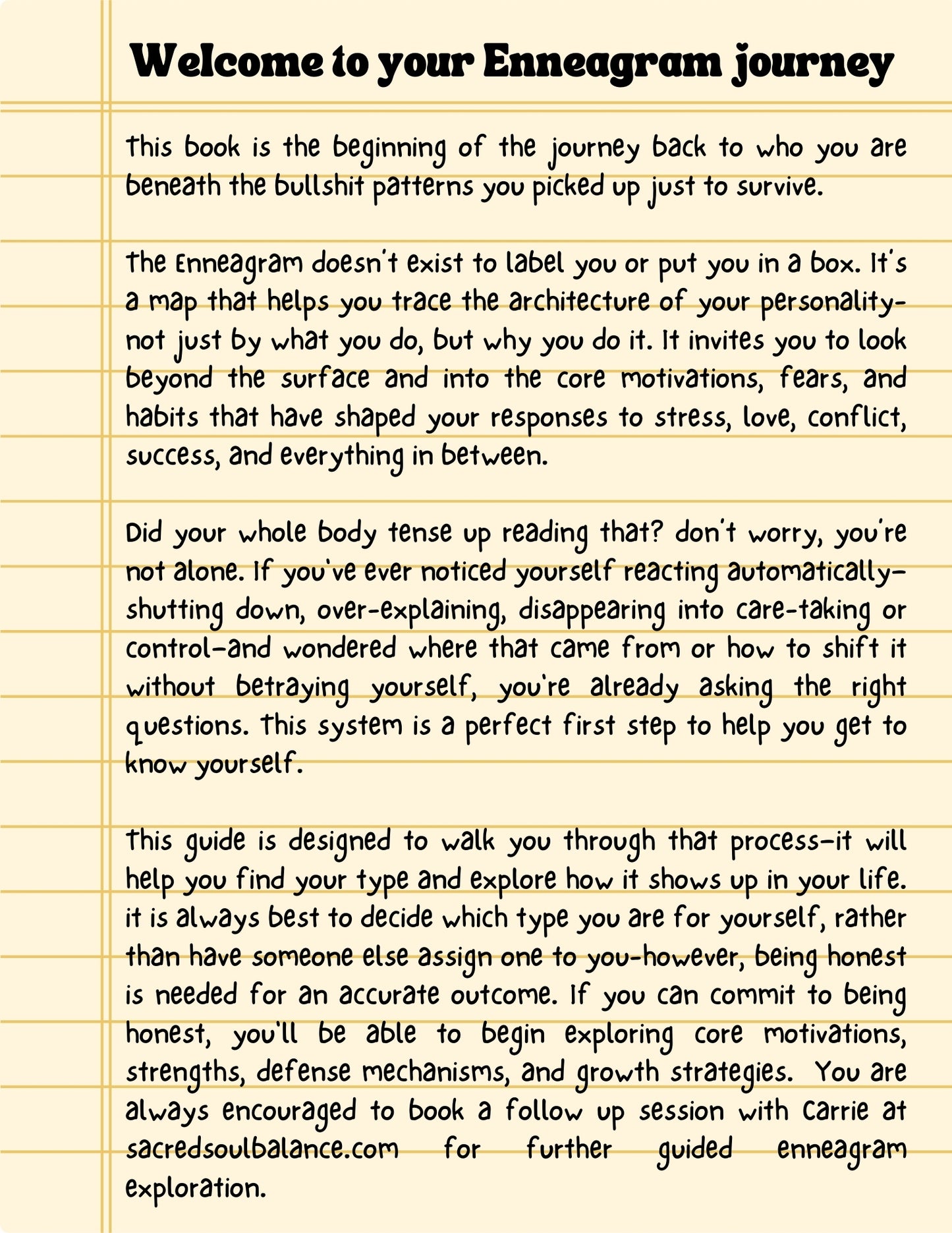 WTF is my Enneagram Type Print