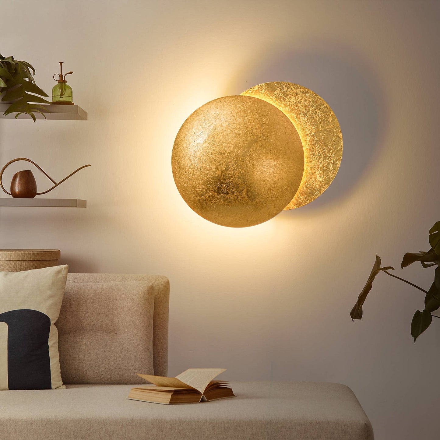 Phases of Moon Wall Light