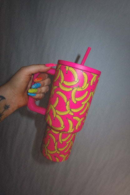 B-A-N-A-N-A-S Tumbler 30oz