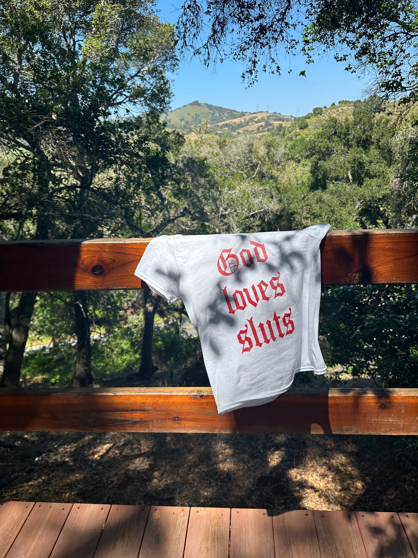 God Loves Sl*ts Baby T-Shirt