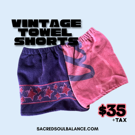 Handmade Towel Shorts