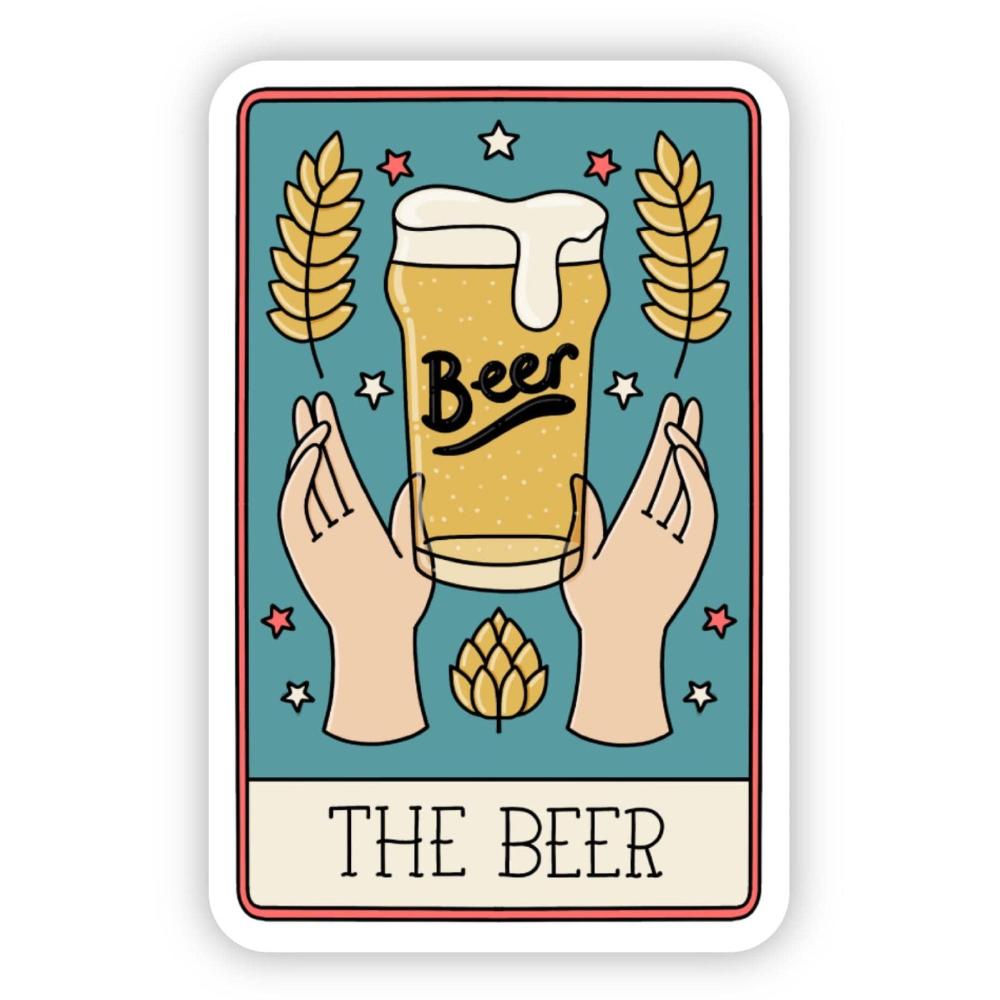 Tarot Card Sticker - 21 DIFFERENT THEMES!