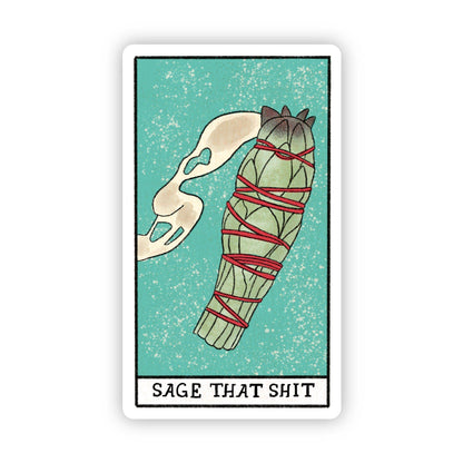 Tarot Card Sticker - 21 DIFFERENT THEMES!