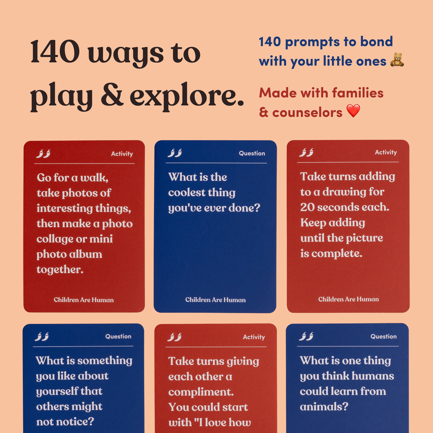 Children Are Human Deck (Ages 7-10+)