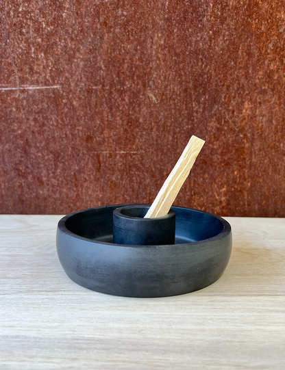 Smudge Dish - black or rust