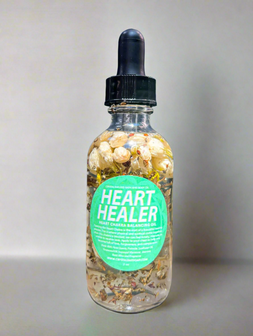 Essential Chakra  Body Oils - 7 Different Blends