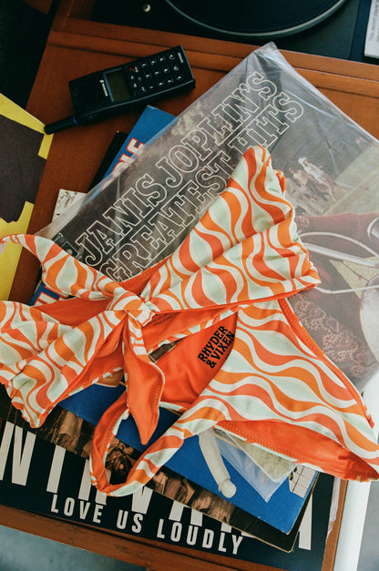 Retro Cheeky Recycled Swim Bottoms