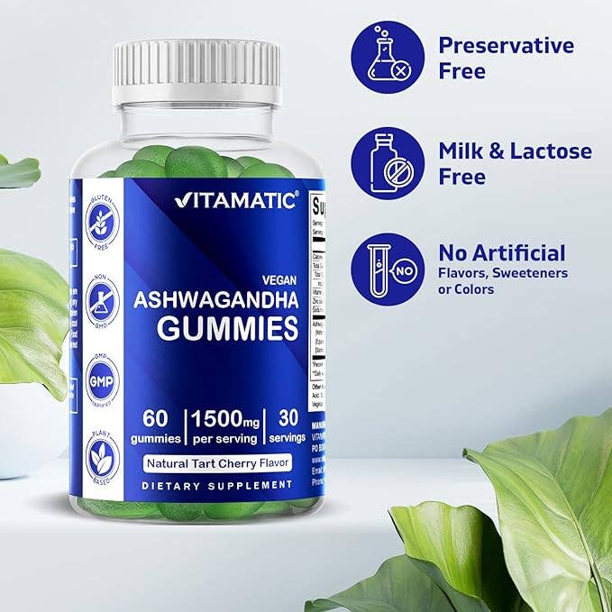Ashwagandha - 60 Vegan Gummies