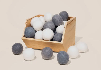 Wool dryer balls - set of 4