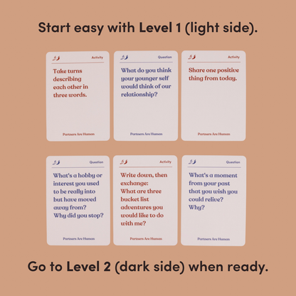 Partners Are Human Deck (couples edition)