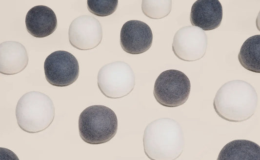 Wool dryer balls - set of 4