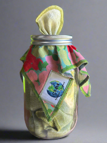 Tissue/Wipes/Napkins - Reusable Jar Set