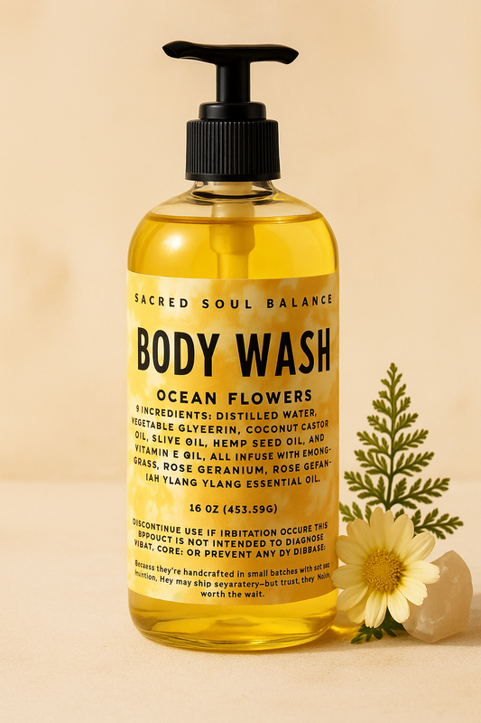 Clean Body Wash - Ocean Flowers