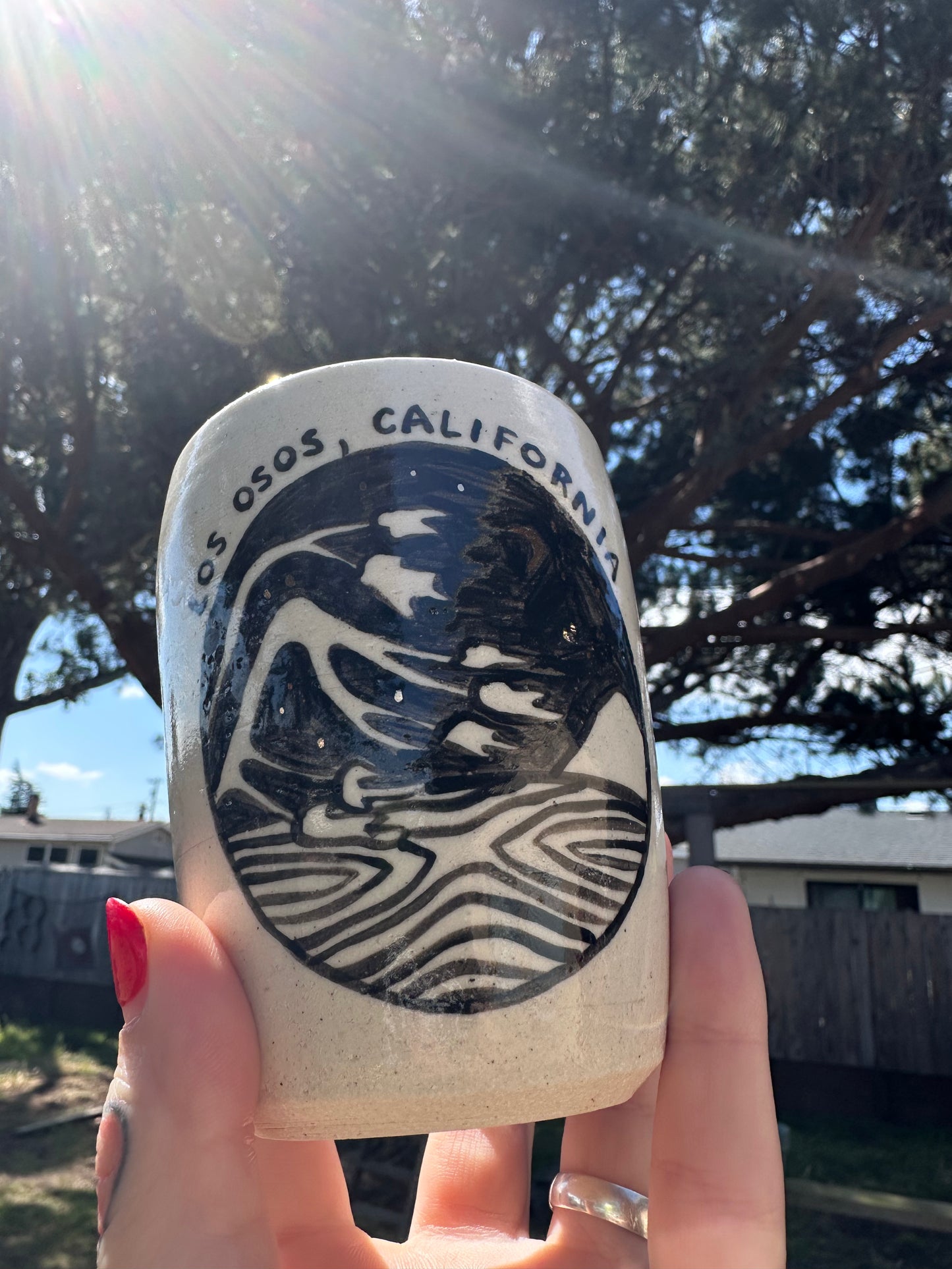 Hand Crafted Pottery Mug - Los Osos/Central Coast