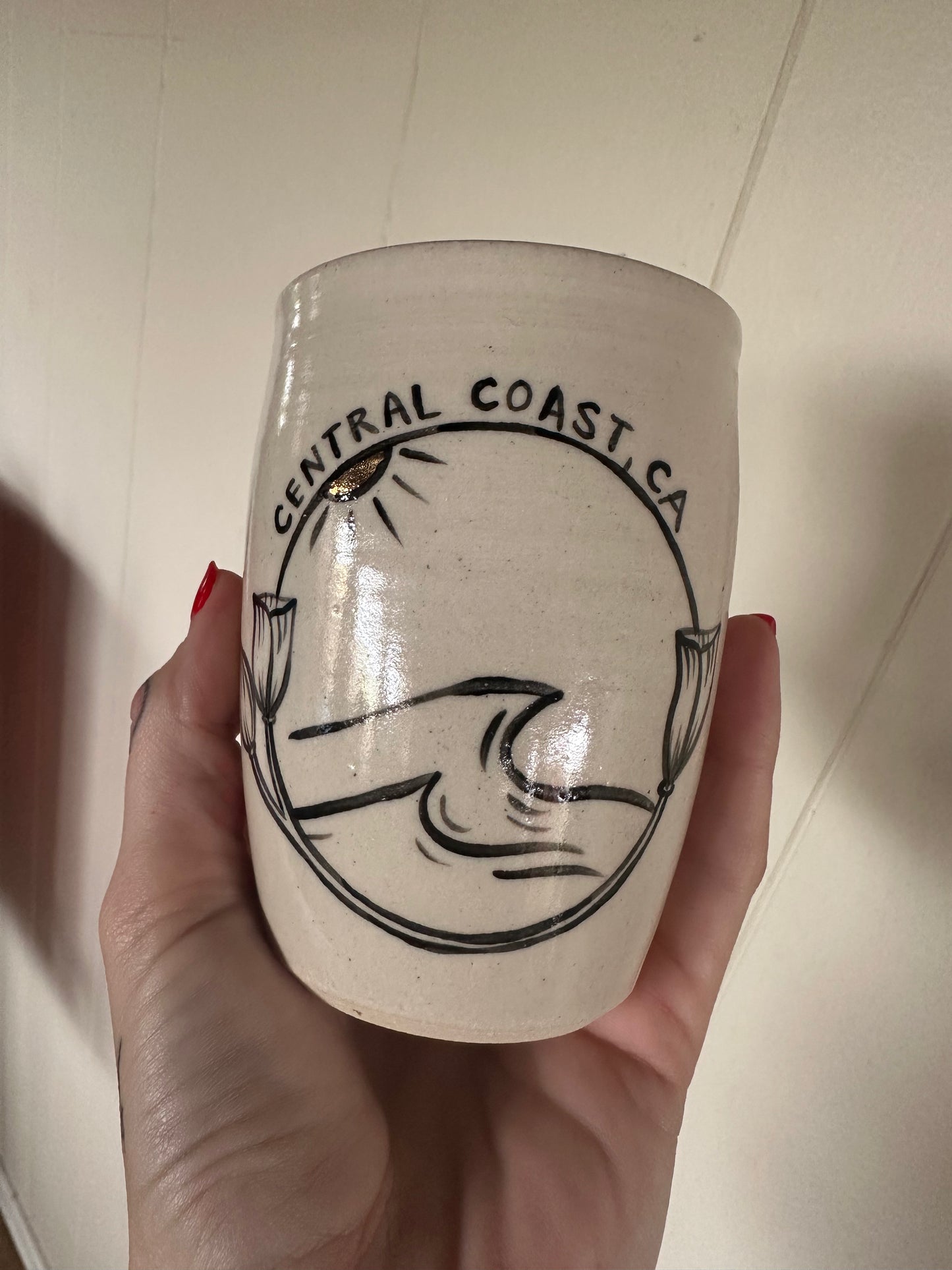 Hand Crafted Pottery Mug - Los Osos/Central Coast