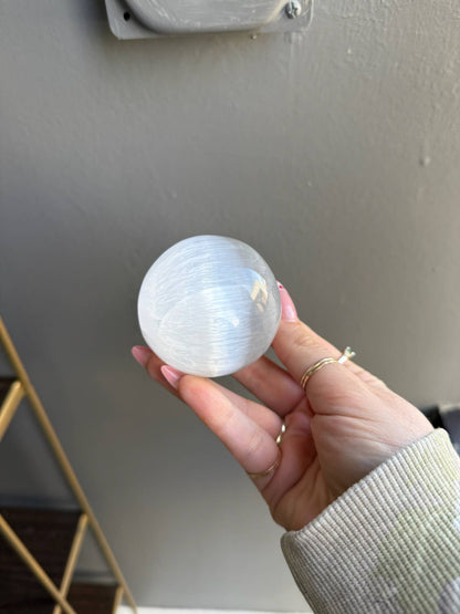 Selenite Sphere