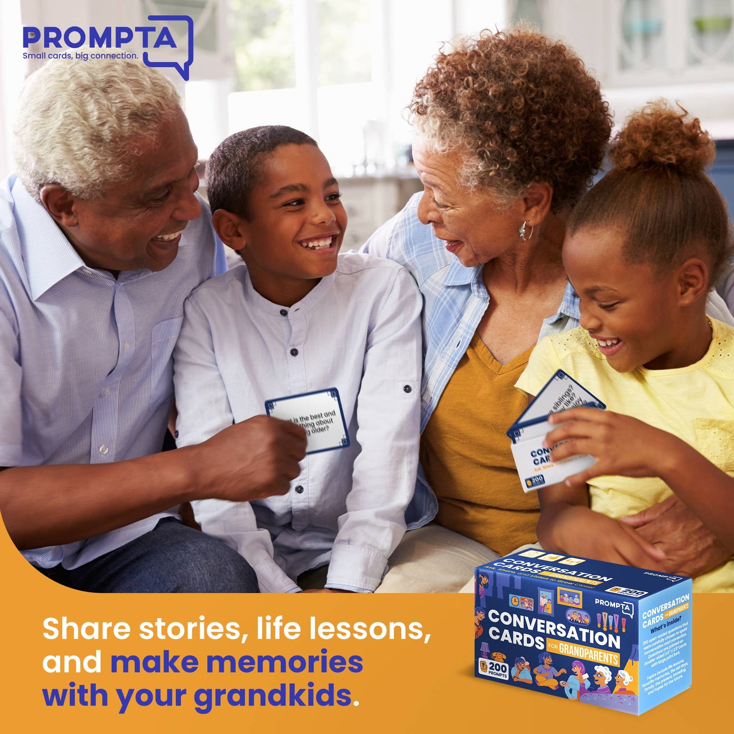 Conversation Cards for Grandparents