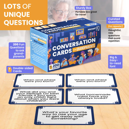 Conversation Cards for Grandparents