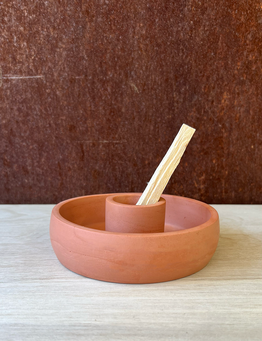 Smudge Dish - black or rust