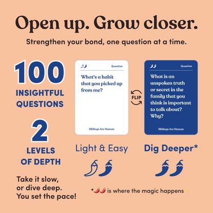 Siblings Are Human Deck