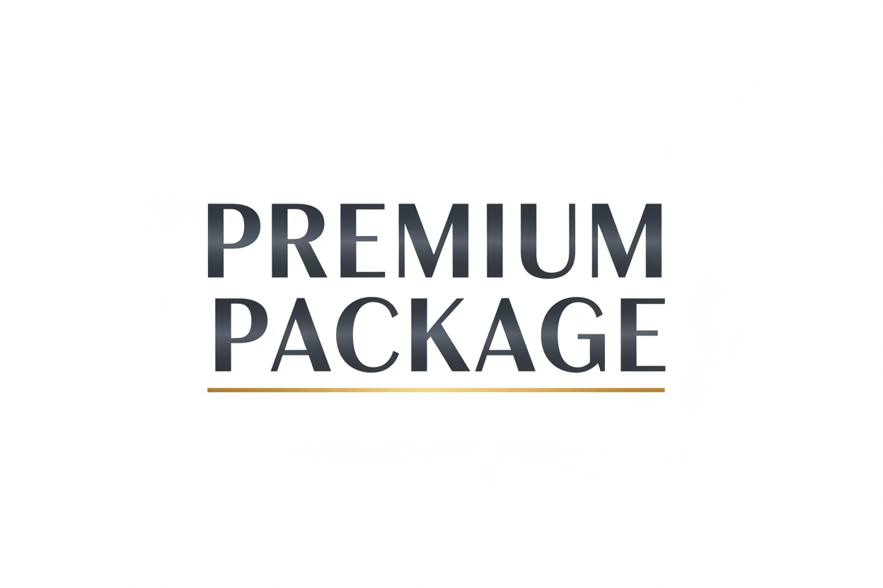 literally have it say premium package wording htats it