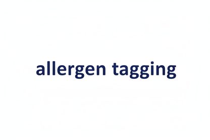 words allergen tagging only do not ad more